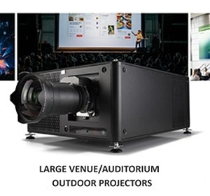 Large Venue & Auditorium Projectors