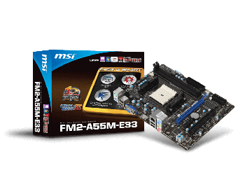 MSI FM2-A55M-E33 Motherboard