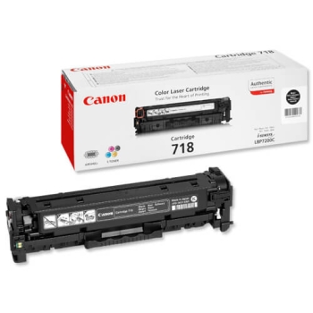 Canon 718 Black Toner Cartridge