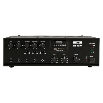 Ahuja SSB120DP USB-SD 5-Microphone & 2-Aux Input PA Amplifier