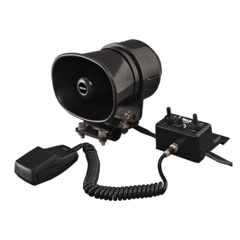 Ahuja MPA40S Siren and Volume Control for Motorcycle Portable System