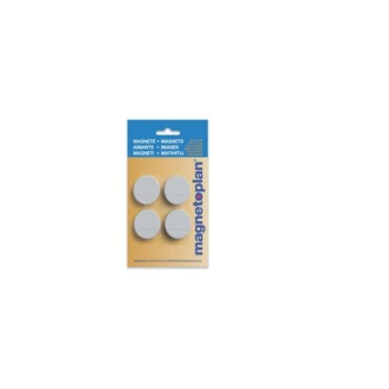 Magnetoplan Magnetic Discofix Magnum (On Blister) Packet of 4