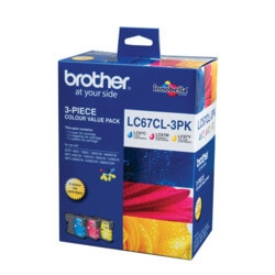Brother LC67CL3PK Ink Cartridges 