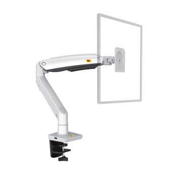Skill Tech F100A Fit Screen Size of 22″ to 35″ With Weight Upto 9Kg Single Arm Desktop Mount