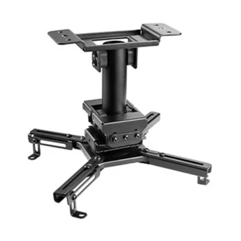 Skill Tech SH 07PB Solid Ceiling Projector Mount – Heavy‑Duty 45 kg Ceiling Bracket