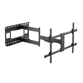 Skill Tech SH 1015P Fit Screen Size of 43″ to 80″ With Weight Upto 50Kg Extra Long Single Arm Full-Motion TV Wall Mount