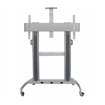 Skill Tech SH 1800 Fit Screen Size of 60″ to 100″ With Weight Upto 135Kg Universal Height Adjustable Rolling TV Stand