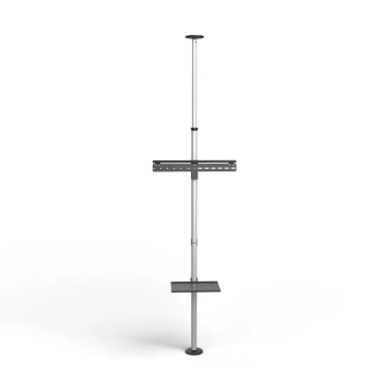 Skill Tech SH FC01 Fit Screen Size of 37″ to 70″ With Weight Upto 30Kg Premium Floor-To-Ceiling TV Mount