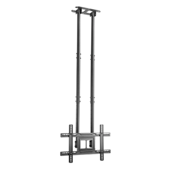 VSYS VCM-CE1046D-02 Fit Screen Size of 37″ to 80″ With the Weight Upto 70Kg for Large TVs Heavy-Duty Ceiling Mount