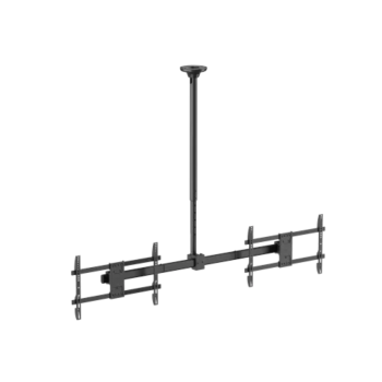 VSYS VCM-CE1546SL Fit Screen Size of 34″ to 60″ With the Weight Upto 40Kg For Heavy-Duty Long Ceiling Mount for Dual Screens