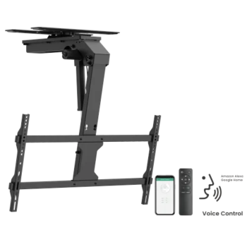 VSYS VCM-M0748DS Fit Screen Size of 43″ to 75″ With the Weight Upto 45Kg ForSmart Electric Ceiling Mount for Modern Workplaces