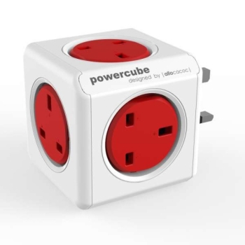 Allocacoc 7100RD/UKORPC PowerCube Original (RED)