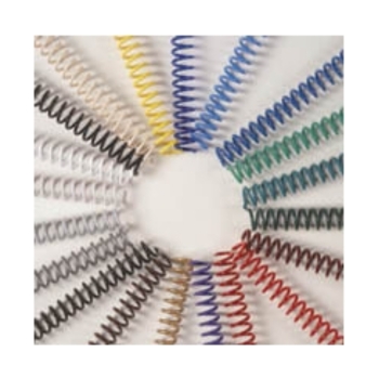 GBC BINDING COIL 12MM BLACK (SHEET CAP. 90 - 80 GSM / BOX OF 100)