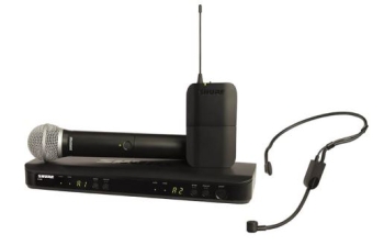 Shure BLX1288UKP31X-K14 Combo wireless microphone System, BLX series - 1 x PGA58 and 1 x PGA31