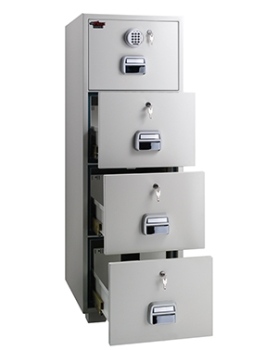 Eagle SF680-4EKK Fire Resistant 4 Drawer Filing Cabinets 