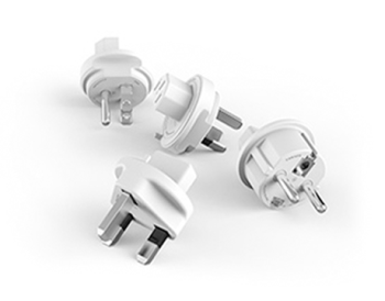 Allocacoc 3600 Travel Plugs 4 in 1 in Grey