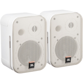 JBL Control 1 Pro - 5" Two-Way Professional Compact Loudspeaker White (Pair)