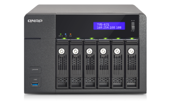 QNAP TVS-671 (TVS-671-PT-4G) (Intel G3250, 4GB, QTS 4.1)