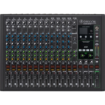 Mackie ONYX16 Multitrack USB With 16-Channel Premium Analog Mixer 