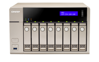 QNAP TVS-863 (TVS-863+-8G) (AMD 2.4, 8GB, QTS 4.1)
