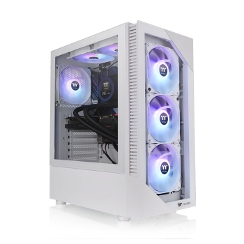 Thermaltake View 200 TG ARGB Snow Mid Tower Chassis