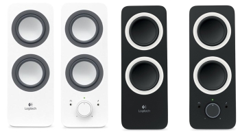 Logitech Z200  Midnight Black-3.5 mm Audio Jack Multimedia Speakers