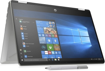 HP Pavilion X360 14-DH1025NE-2R435EA Flip & Touch (Core i3 10110U 2.1 GHZ, 4GB, 256GBSSD, Win10)