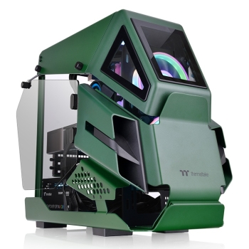 Thermaltake AH T200 Racing Green Micro Chassis