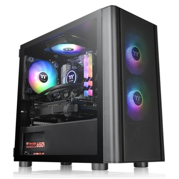 Thermaltake V150 Tempered Glass ARGB Breeze Micro Chassis