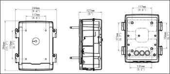 Uniview TR-JB12-IN 12-inch Junction Box