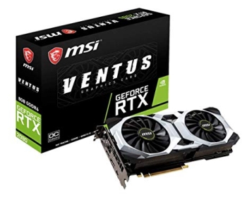 MSI GeForce RTX2080 Ventus OC 11GB GDDR6 Graphics Card