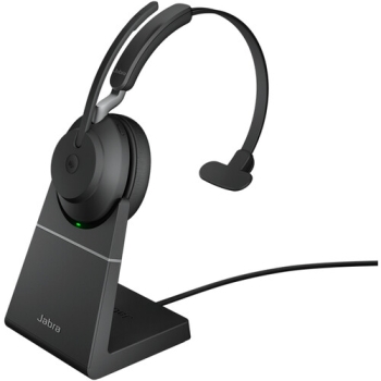 Jabra Evolve2 65 Link380c UC Mono Wireless Headphone With Stand 