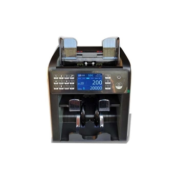 Hitech BC-X10 2 1000 Notes/Min With UV, MG, IR, CIS Detective 2 Pocket Bill Sorter Counting Machine