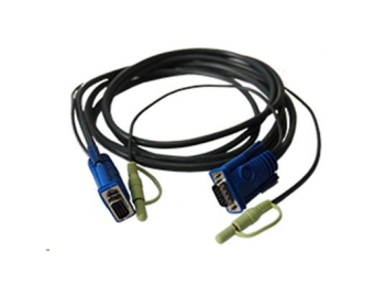 Aten 2L-2503A 3 meters VGA + Audio (M-M) Cable 