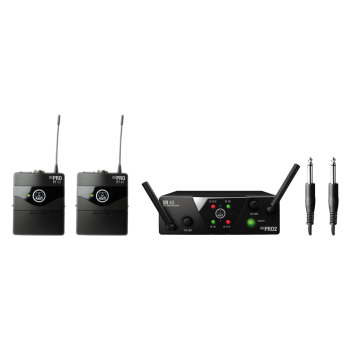 AKG WMS40 Mini Dual Instrumental Set Wireless Microphone System