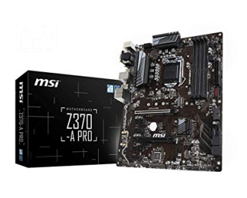 MSI 911-7B48-008 Motherboard Z370-A PRO Dual Memory Chanel i9Gen