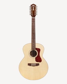 Guild F-1512 Jumbo Natural 12-string Acoustic Guitar