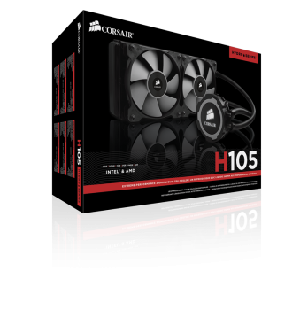 Corsair Hydro Series H105 240mm Extreme Performance Liquid CPU Cooler