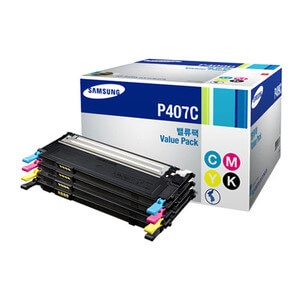 Samsung CLT-P407C Value Pack Toner Cartridge