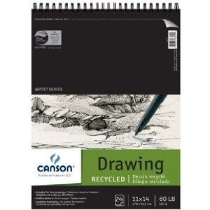 CANSON SKETCH PAPER PADS SPRIAL-BOUND A5 (70 SHEETS)