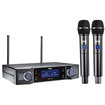 Ahuja AWM700U2 Dual Channel UHF Wireless Microphone 