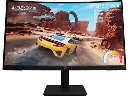 HP 32H02AS 27 Inches X27qc QHD Curved VA LCD Gaming Monitor