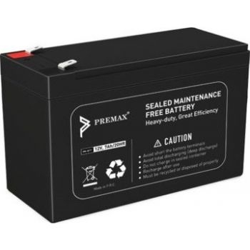 Premax PM-BT7 12V – 7Ah UPS Battery 
