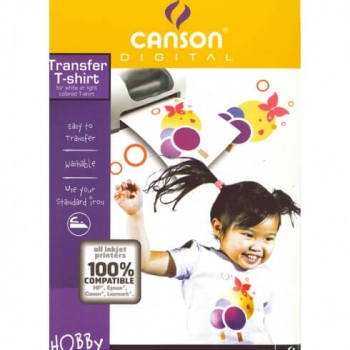 CANSON T-SHIRT TRANSFER PAPER (10 SHEETS)