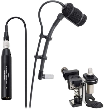 Audio-Technica ATM350D Card Cond Inst Mic w Drum Mount System 