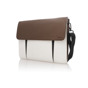 Targus White Canvas Laptop Case