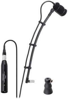 Audio-Technica ATM350PL Card Piano Mount Sys Long Microphone 