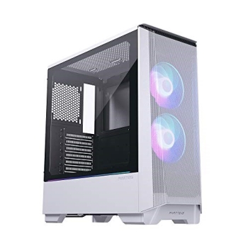 Phanteks PH-EC360ATG_DWT01 Eclipse P360A PH-EC360ATG_DWT01 White Steel Tempered Glass ATX Mid Tower Gaming Case 