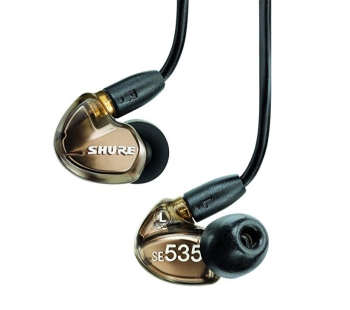 Shure SE535-V+BT1-EFS Special Edition Sound Isolating Earphones, Bronze