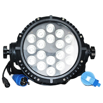 DMInteract DM-PL250 IP65 WaterProof 4 Button Menu with DMX512 Control 4 In 1 18pcs LED Par Stage Light